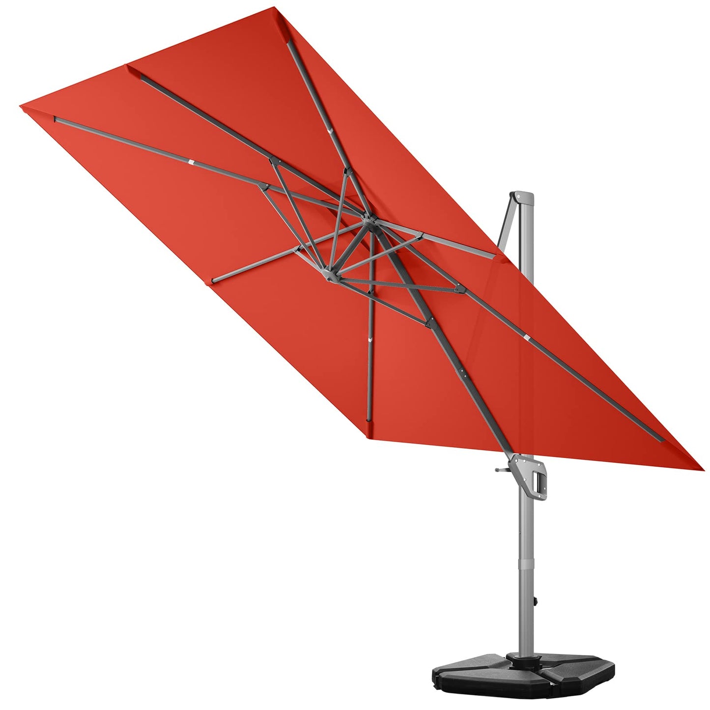 Tangkula 10FT Patio Cantilever Umbrella for Garden Backyard