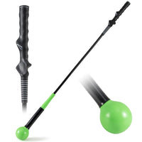 Tangkula Entraîneur de swing de golf avec tête lestée pour une meilleure prise
