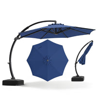 Tangkula 11FT Patio Umbrella with Base Included