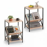 Tangkula 3-Tier Side Table Accent End Table(1/2)