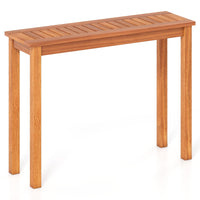 Table à manger Tangkula pour l'extérieur et l'intérieur