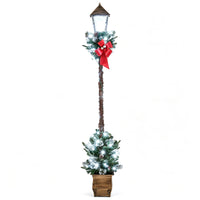Tangkula 6.1 FT Christmas Lighted Street Lamp