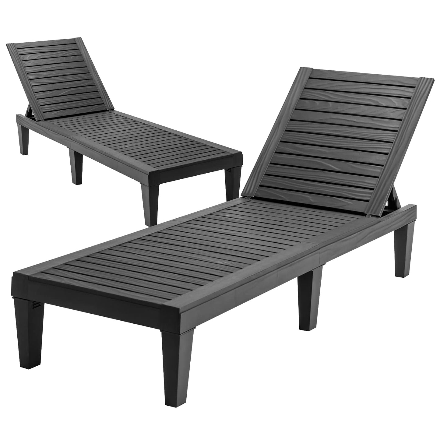 Tangkula Outdoor Chaise Lounge Chair