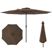 Tangkula Patio Umbrella for Garden Backyard Pool