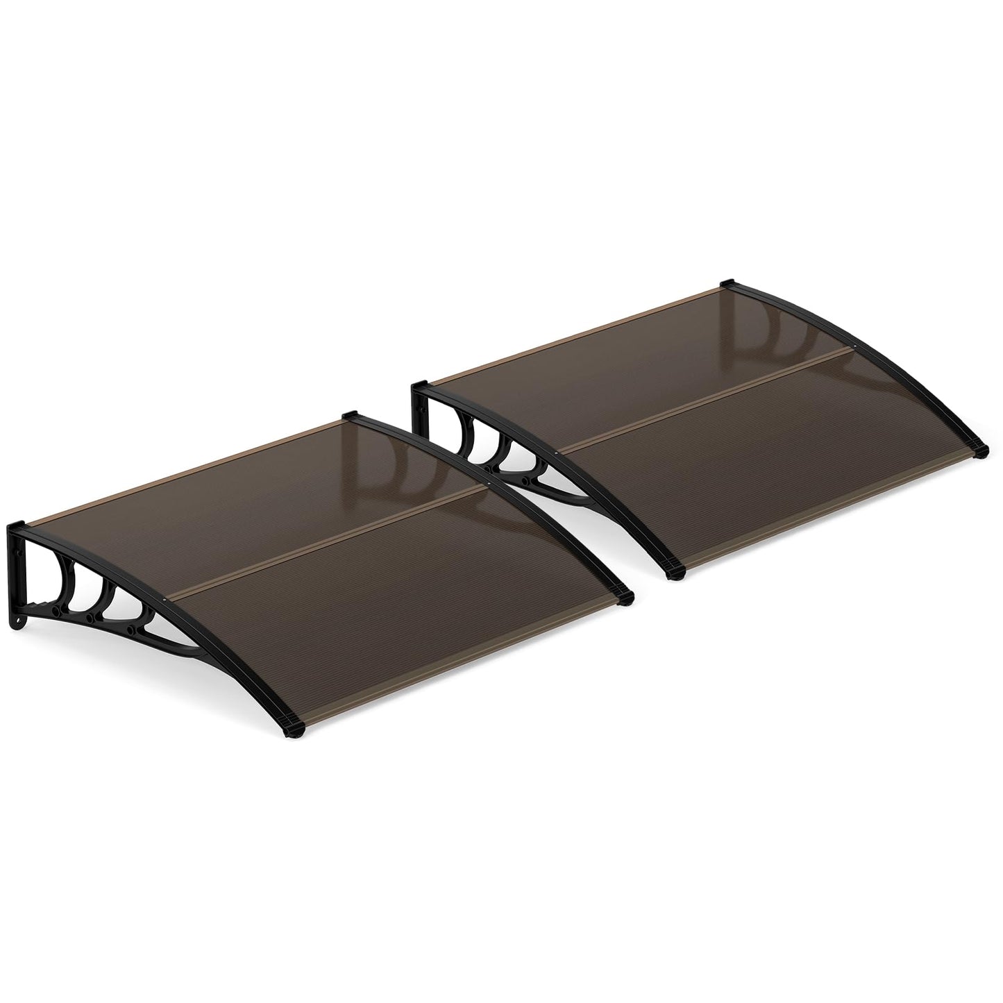 Tangkula 30" x 39" Window Awning for Sunlight Rain Snow Protection