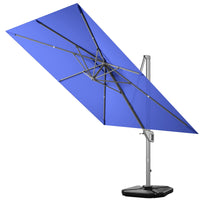 Tangkula 10FT Patio Cantilever Umbrella for Garden Backyard