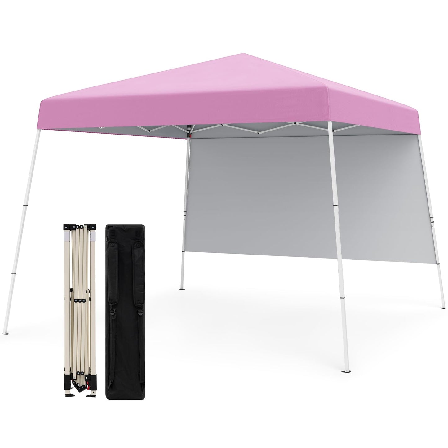 Tangkula 10x10 FT Pop Up Canopy with Sidewall