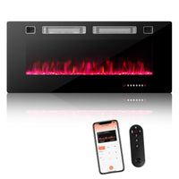 Tangkula Electric Fireplace Insert（42 inches/50 inches/72 inches）
