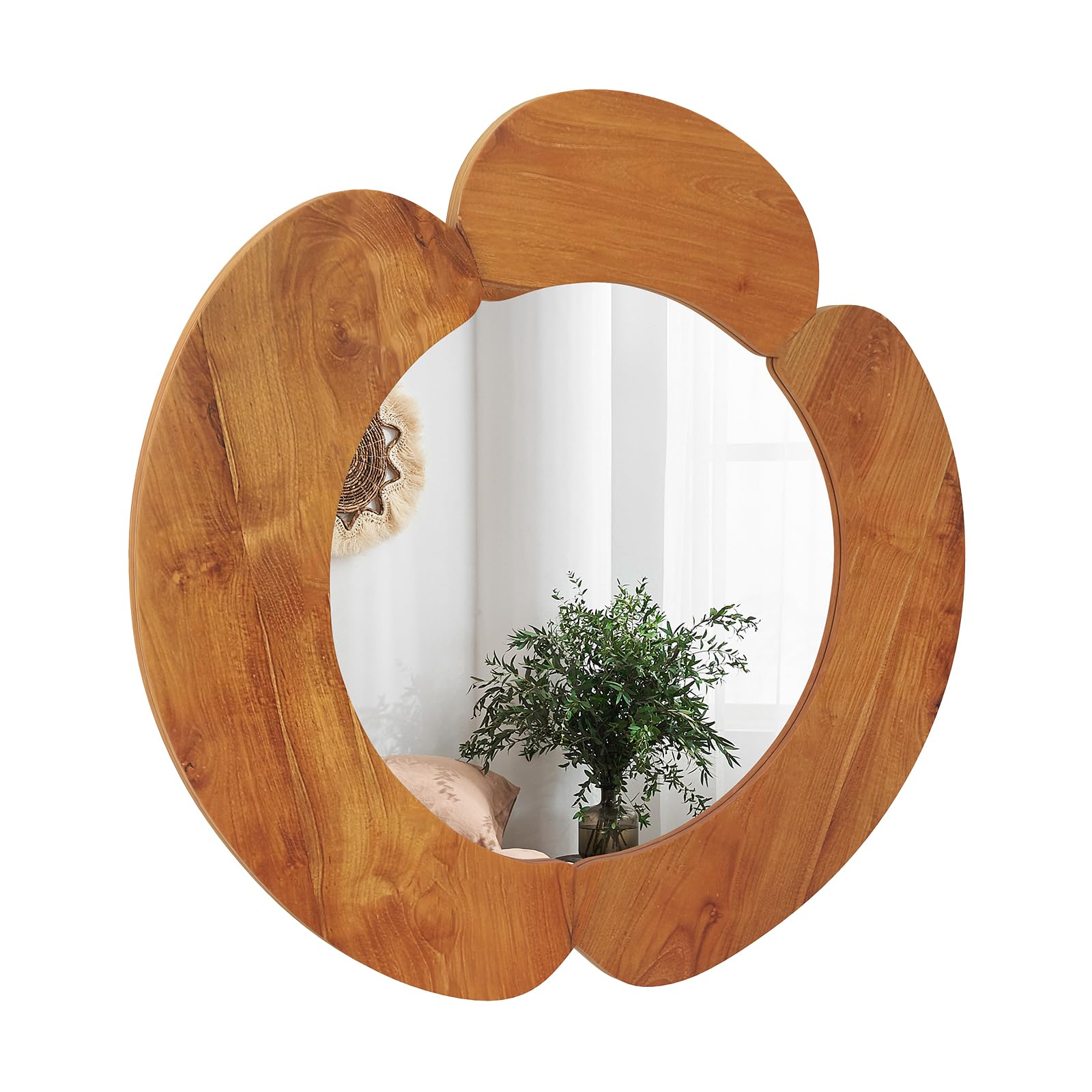 Tangkula Irregular Wall Mirror（29 Inch）