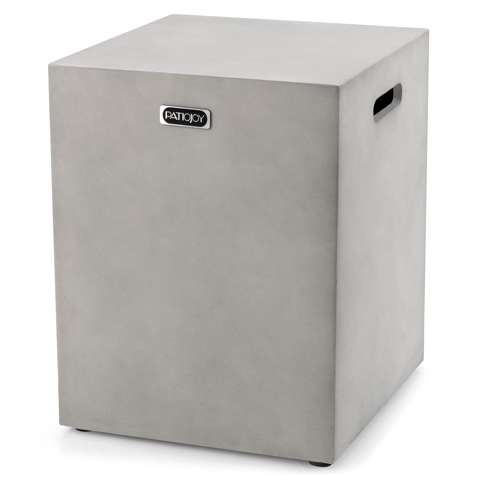Tangkula Outdoor Propane Tank Cover with Side Handles & Adjustable Foot Pads