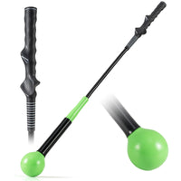 Tangkula Entraîneur de swing de golf avec tête lestée pour une meilleure prise