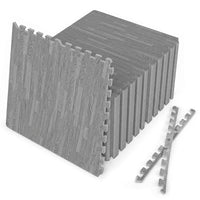 Tangkula 25 Tiles Foam Flooring Mats with Border