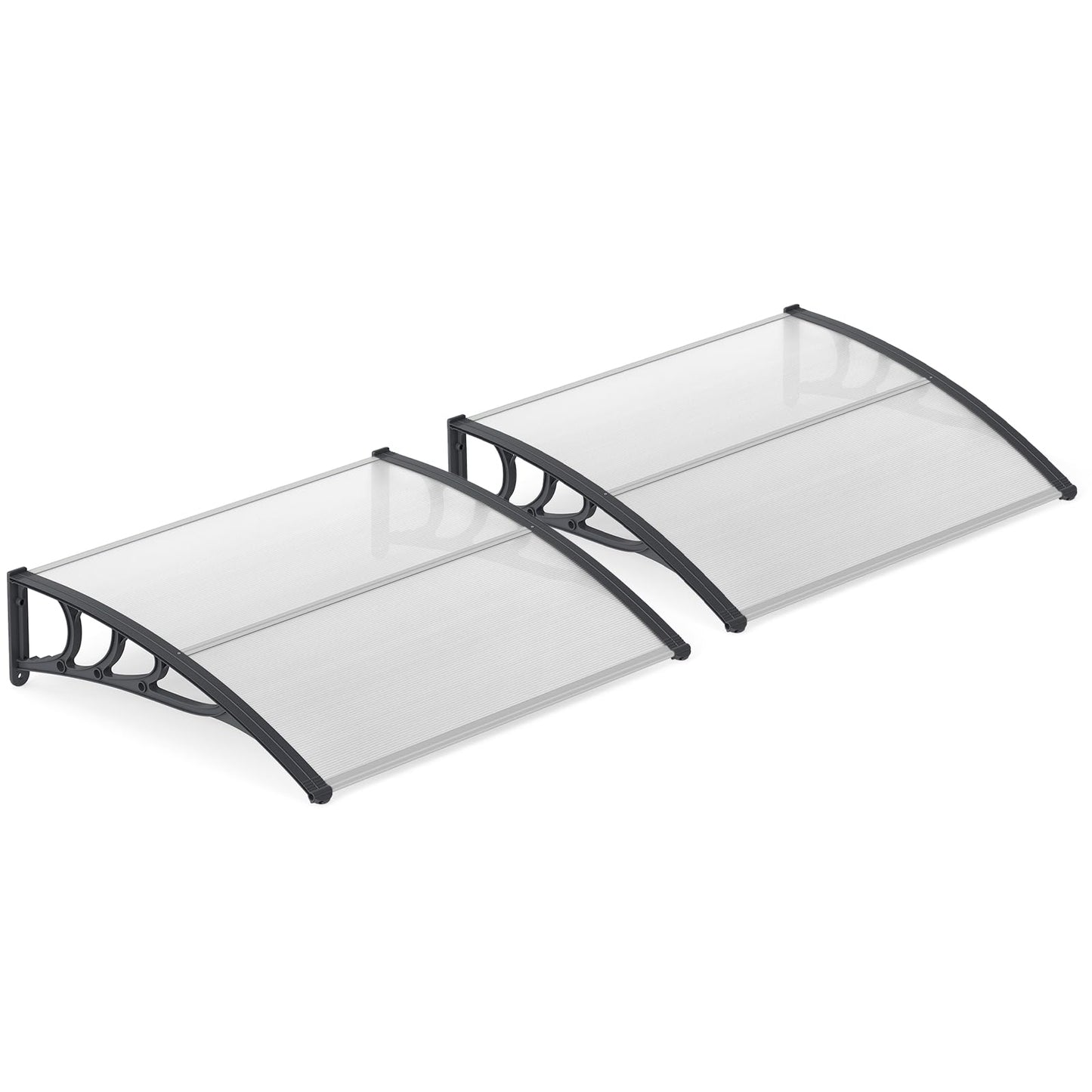 Tangkula 30" x 39" Window Awning for Sunlight Rain Snow Protection