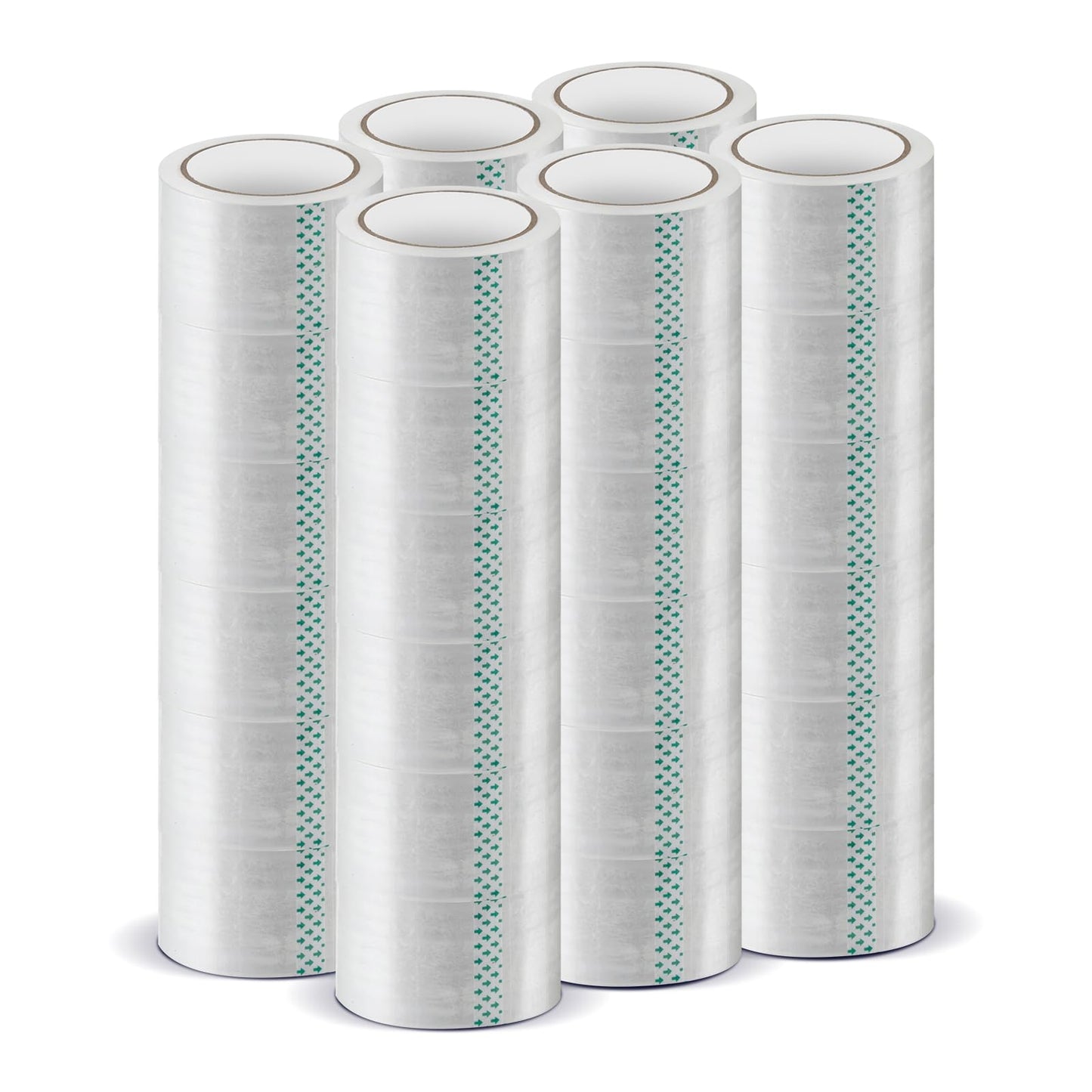 Tangkula Heavy Duty Packing Tape, 36 Rolls, Total 2362 Yards, 2.36 Inch x 65.6 Yards