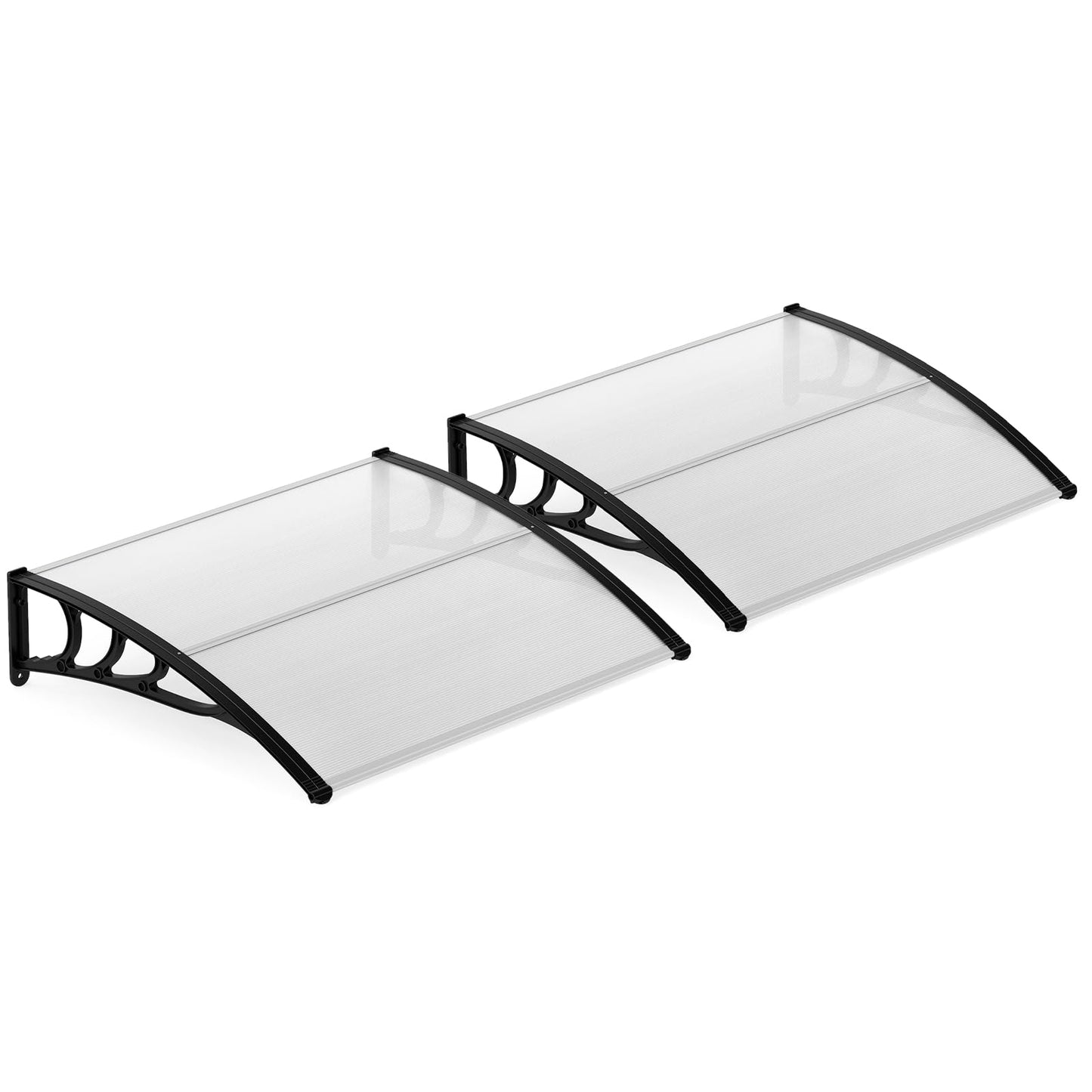 Tangkula 30" x 39" Window Awning for Sunlight Rain Snow Protection