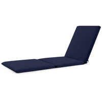 Tangkula 72” x 23” Chaise Lounge Cushion, Tri-Fold Lounger Pad with Hook & Loop Fasteners