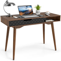 Tangkula Mid-Century Modern Computer Desk for Study