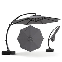 Tangkula 11FT Patio Umbrella with Base Included
