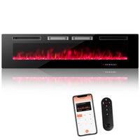 Tangkula Electric Fireplace Insert（42 inches/50 inches/72 inches）