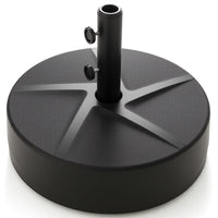 Tangkula Patio Umbrella Base 88LBS Capacity Water & Sand Fillable Market Table Umbrella Stand