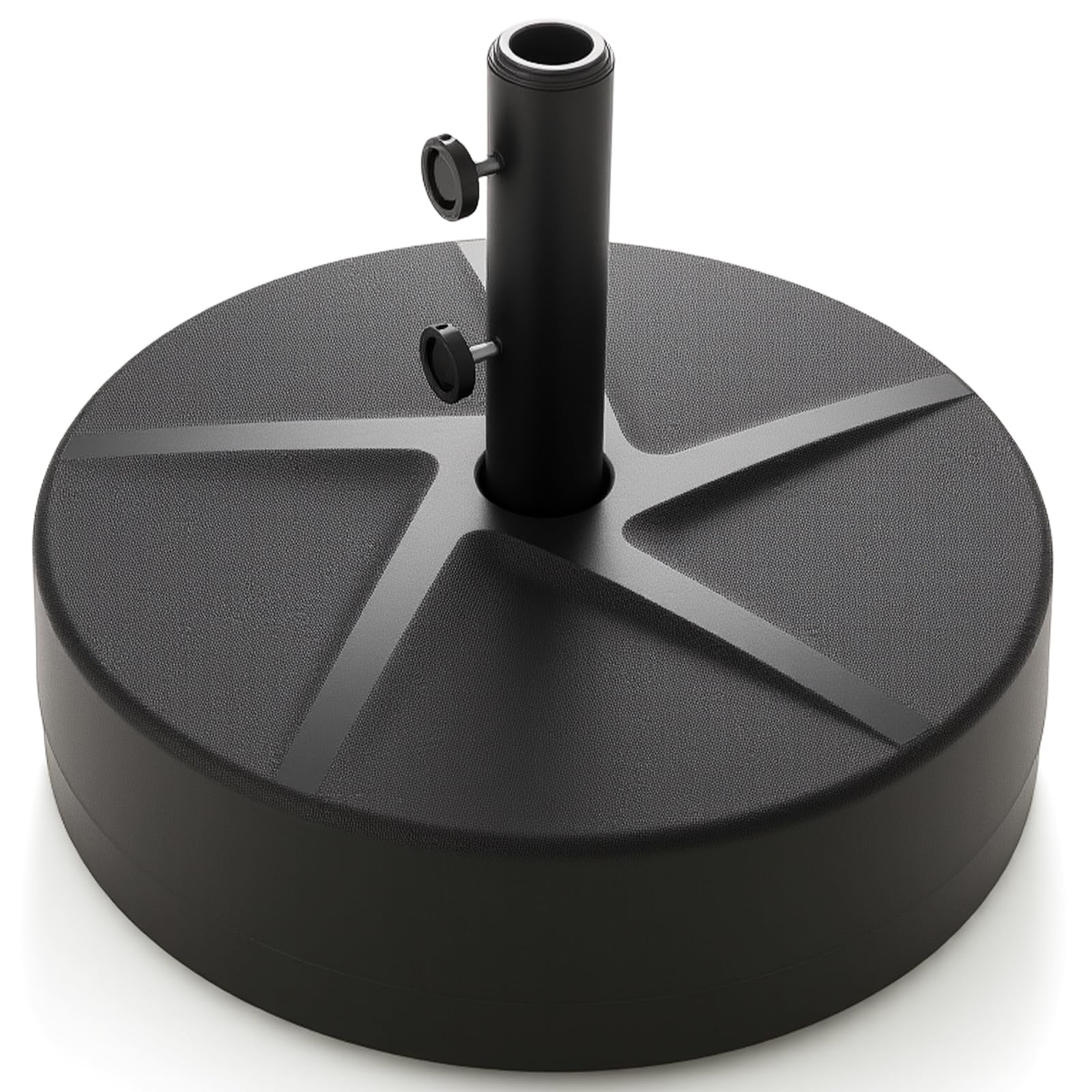 Tangkula Patio Umbrella Base 88LBS Capacity Water & Sand Fillable Market Table Umbrella Stand