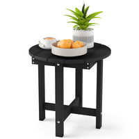 Tangkula Outdoor Side Table HIPS Adirondack Side Table(1/2)