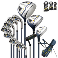 Tangkula Men's Complete Golf Clubs and Bag Set Right Handed