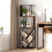 Tangkula 6-Tier Bookshelf for Living Room Home Office
