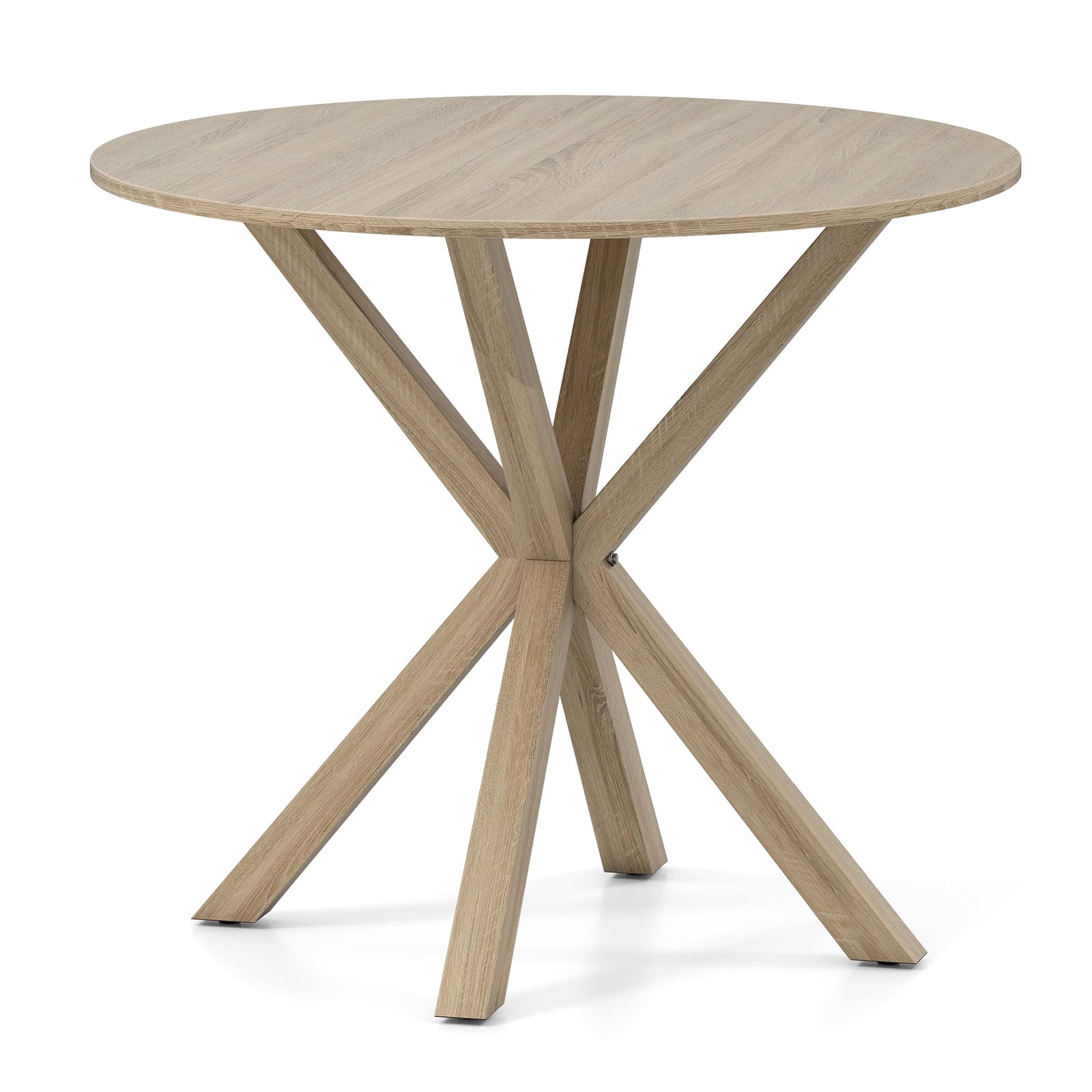 Tangkula 36" Round Dining Table for Home