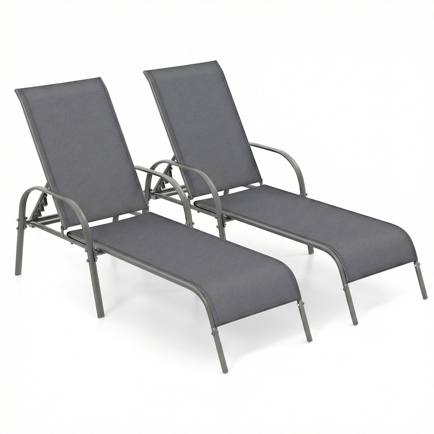 Tangkula Lounge Chair Outdoor Patio Chaise Lounge(1/2)