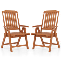 Tangkula Foldable Patio Chair All-Weather HDPE Outdoor Dining Chair(1/2/4)