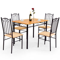 5 Piece Dining Table Set - Tangkula