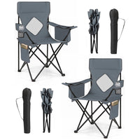 Tangkula Outdoor Camping Chair No Assembly & Quick Folding(1/2）