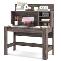 Computer Desk with Hutch - Tangkula