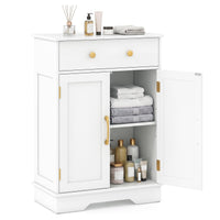 Tangkula Bathroom Floor Cabinet for Living Room