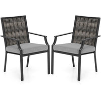 Tangkula Patio Wicker Chairs