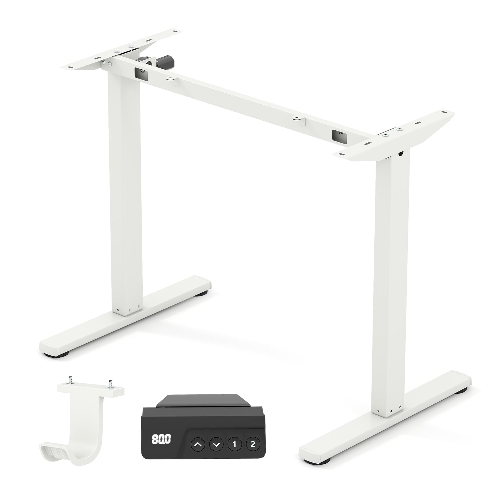 Tangkula Electric Standing Desk Frame with LED Display & 2 Memory Positions