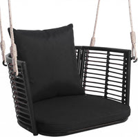 Tangkula Outdoor Metal Porch Swing for Front Porch