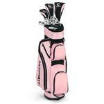 Tangkula Complete Golf Clubs Set 10 Pieces Right Hand, Free Putter, Golf Club Set