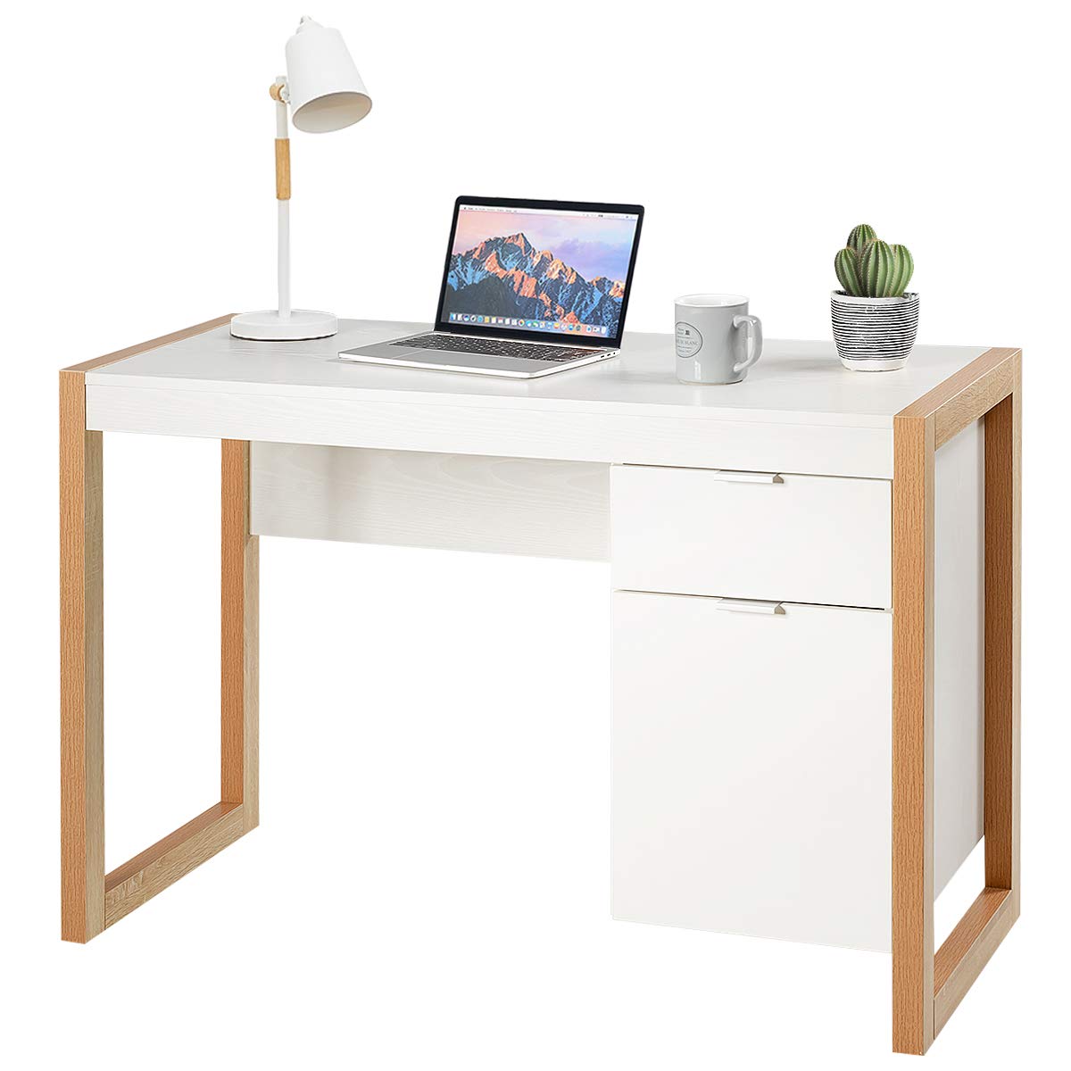 White Computer Desk