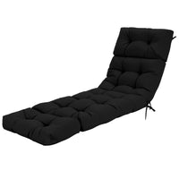 Tangkula Chaise Lounge Cushions for Outdoor Indoor Furniture