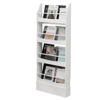 Bookcase Rack Wall for Books & Magazines - Tangkula