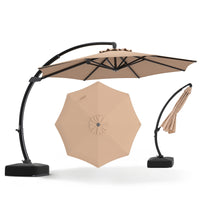 Tangkula 11FT Patio Umbrella with Base Included