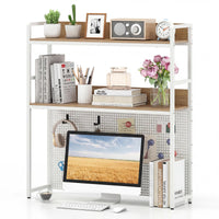 Tangkula Desktop Bookshelf for Dorm Home Office