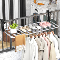 Tangkula Portable Clothes Drying Rack for Indoor & Outdoor Use