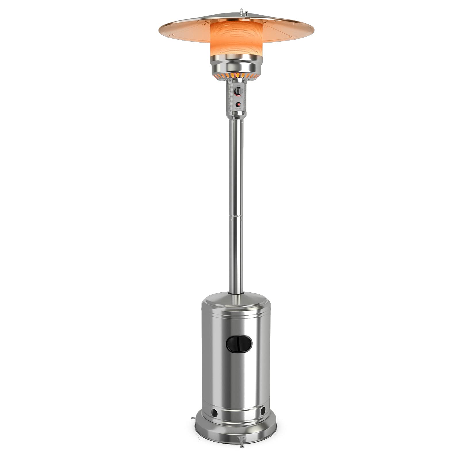 Patio Heater, 50000 BTU Propane Heater with Wheels