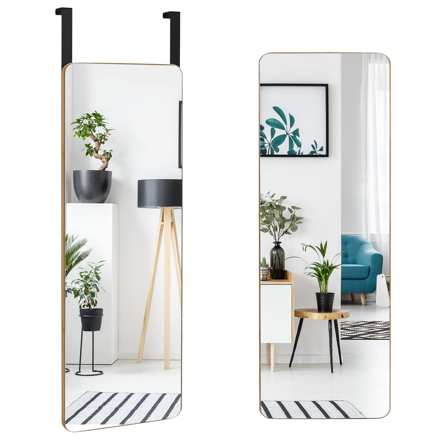 Miroir de porte Tangkula