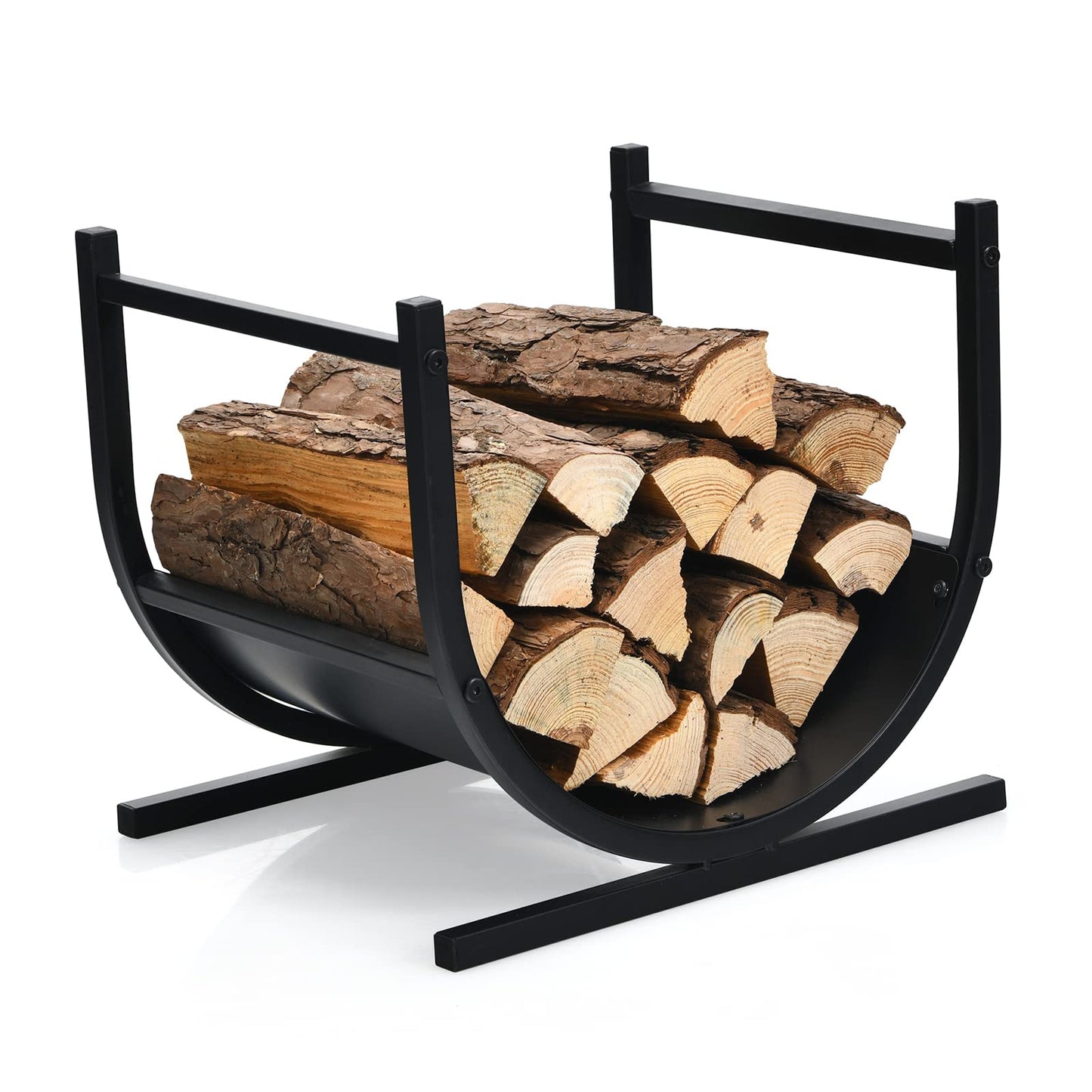 Tangkula U-Shaped Firewood Rack