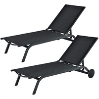 Outdoor Aluminum Chaise Lounge