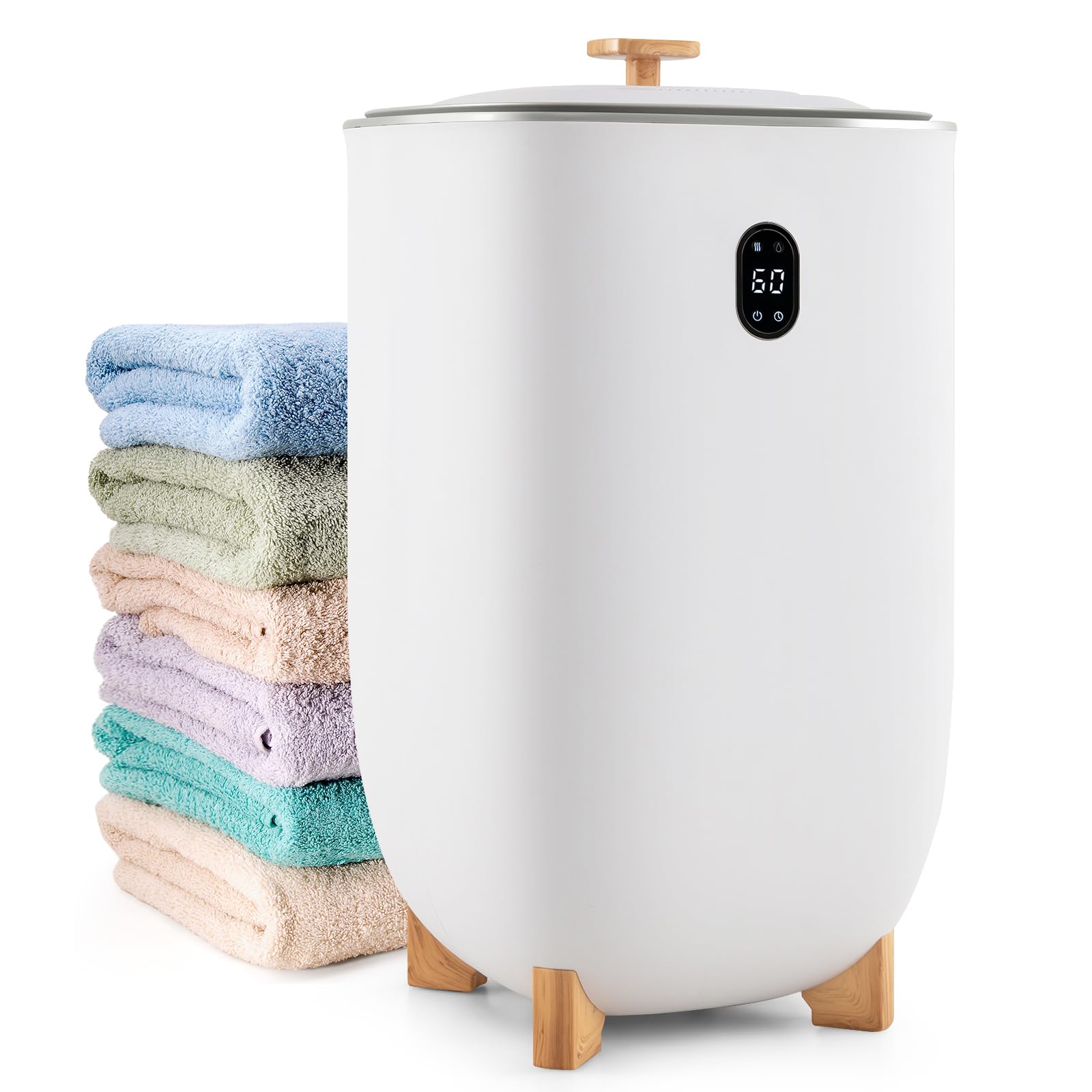 Tangkula 35L Large Towel Warmer Bucket